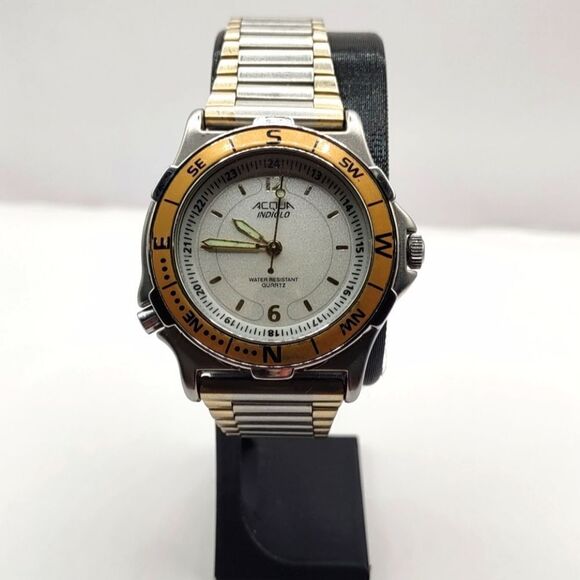 ACQUA Indiglo. Water Resistant Quartz Light Up Unisex Wristwatch. - Picture 8 of 8